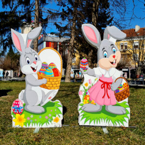 Композиция 7 - ЗАЙЧЕТА с кошница