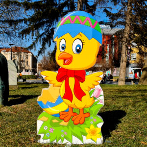 3Д фигура - ПИЛЕ с шапка