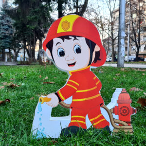 3Д фигура - ПОЖАРНИКАР