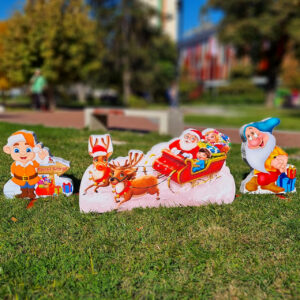 Композиция 8 - ДЯДО КОЛЕДА с шейна и 2 ДЖУДЖЕТА