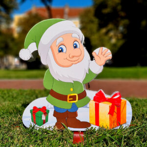 3Д фигура - КОЛЕДНО ЗЕЛЕНО ДЖУДЖЕ