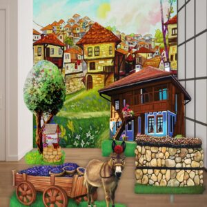 ДЕКОР ЗА СЦЕНА - СЛИВИ ЗА СМЕТ