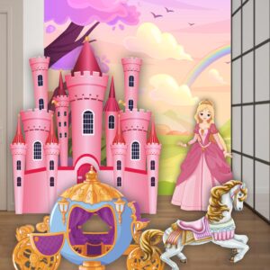 ДЕКОР ЗА СЦЕНА - ЗАМЪК И ПРИНЦЕСА
