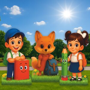 Композиция 49 - ЕМИ, БОБИ и ЛИСИЦА с раничка