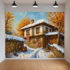 Пано за сцена – УЮТ ПРЕЗ ЗИМАТА