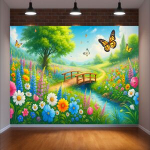 Пано за сцена – ЦВЕТНА ПРИКАЗКА