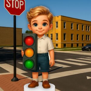 Фигури за пешеходни пътеки - МОМЧЕ 8