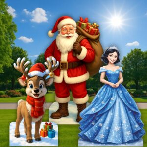 Композиция 61 - СНЕЖАНКА 2, ДЯДО КОЛЕДА и ЕЛЕН