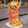 РЕКЛАМНА ФИГУРА - НЕУСТОИМ ДЮНЕР С КАРТОФКИ