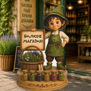 РЕКЛАМНА ФИГУРА - МАЛКИЯТ БИЛКАР