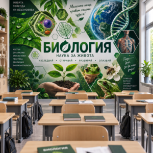 Фототапет за Стена по Биология – Планета и ДНК, Модел 3