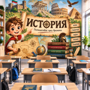 Фототапет за Стена по История – Пътешествие през Времето, Модел 2