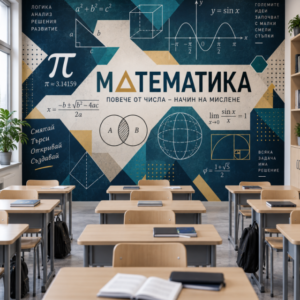 Фототапет за Стена по Математика – Абстрактни Формули, Модел 2