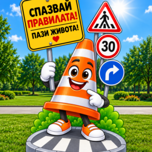 Весел Пътен Конус – Обемна Фигура по БДП, Модел 8